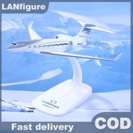 VastCourse 1PCS Gulfstream G650 Aircraft Diecast 1/200 Scale Airplane Model Planes G650ER Airplane M