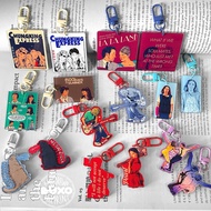 GANTUNGAN Buxo - MOVIE / SERIES KEYCHAIN 2 sides - premium acrylic KEYCHAIN movie movie series y2k c