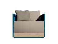 LIGHTWEIGHT ALUMINIUM FRAME SABAH SOFA 1 SEATER