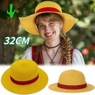 One Piece Luffy Straw Cosplay Hat Anime Mugiwara No Luffy Hat Light & Comfortable Material