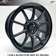 (Rp10x) NEW SPORT RIMS LIGHT WHEELS RAXER FLOW FORMING 17 INCH 17x8.5 4x100 ET42 DGP-XZ READY STOCK SPORT RIM