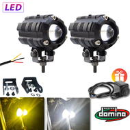 50 Watt Mini glare driving light v5/V6 is larger than v1v2 (3 lines) high and low - yellow and white