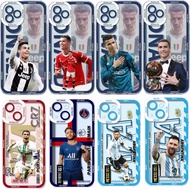 Football Player Messi Cristiano Ronaldo Phone Case For OPPO Reno 8 Pro 7 4  6 5 Lite 5F 5Z 6Z 7Z 8Z 