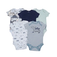 5PCS -Baby romper NEWborn baby clothing clothes / Baju bayi newborn clothes Baby Boy Girl Short slee