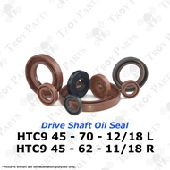 (1pc) Driveshaft Drive Shaft Oil Seal Kenari Kelisa Myvi 1.3 2018 Viva Axia Alza Kancil 850 (45*70*12/18 , 45*62*11/18)