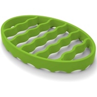 Senril Silicone Roasting Rack, Steamer Rack for Baking Canning Cooking Steaming, Silicone Pressure C