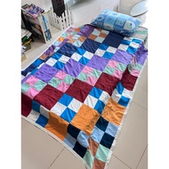 手工制作百家被 E5| Homemade Patchwork Single Blanket | Newborn Baby Blanket | 160x180cm X 1 PIECE