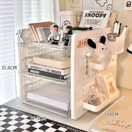 Stationery Storage Box Document Shelf A4 Tray Stackable