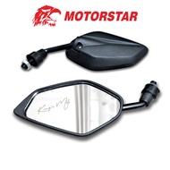 Motorstar Star X155 Side mirror genuine parts black short stem