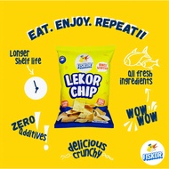 Family Deal Fiskor Lekor Chips 150G Original Flavour (Halal Certified) / ZERO ADDICTIVE / KEROPOK LEKOR CHIPS