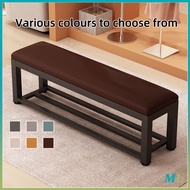 Sofa stool shoe bench /Bathroom waterproof long sofa stool corridor steel gym shoe changing stool lo
