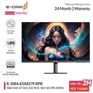 E-Dra EGM27F4PR IPS Full HD gaming computer monitor - 27 inch screen - 240Hz frequency - Genuine