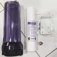 Water mist filter for mist system