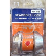 XYFitting - GD101SS Deadbolt Lock Door Security Thumb Turn Lockset Tombol Pintu Stainless Steel Bras