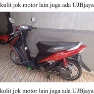 Kulit Jok Motor  Spin 125 Standar / Bahan Ori Sarung Jok Motor  Spin 125 A7