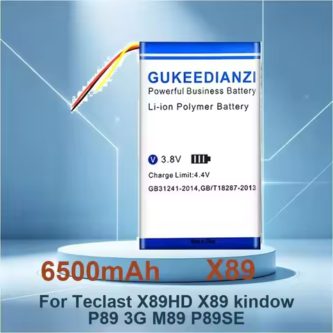 Battery For Teclast X89HD X89 kindow P89 3G M89 P89SE X98 Plus 2 Plus2 Tablet PC 3 Lines C2D7 Air P9