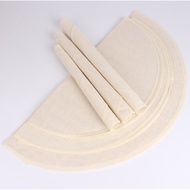 Cotton Cheese Cloth Round 40 - 47 CM, Unbleached Cotton Reusable Cheese Cloth for making cheese, paneer. hung curds