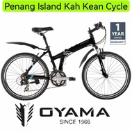 OYAMA FOLDING BIKE TAIWAN - SKYLINE PRO L500 - 24 Inch Wheel