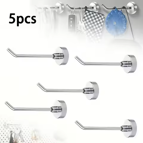 5pcs Magnetic Hook, Heavy Duty Magnet Hook, Magnetic Cruise Hook Hanging, Large Metal Magnetic Hook,