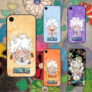 Luffy One Piece Chibi Cute Black Border iPhone Xr Phone Case