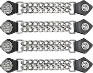 Unisex 2nd Amendment Vest Extenders, Durable Motorcycle Vest Extenders For Bikers -4 Inch, 6 1/2 Inc