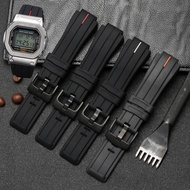 Silicone Watchband For Casio G-SHOCK GA2100 GA-2100 GM2100 DW5600 DW6900 Modified Black Rubber Sport