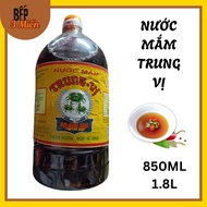 Trung Vi fish sauce - 3 crabs - 10 protein levels bottle 850ml - 1.8L