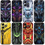 casing for Honor X5C Plus 4g mecha right angle soft cover