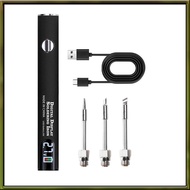 510 Thread Mini Soldering Iron Kit 3 Gear Adjustable Voltage 650mAh Battery Pen Smart Power Pen Weld