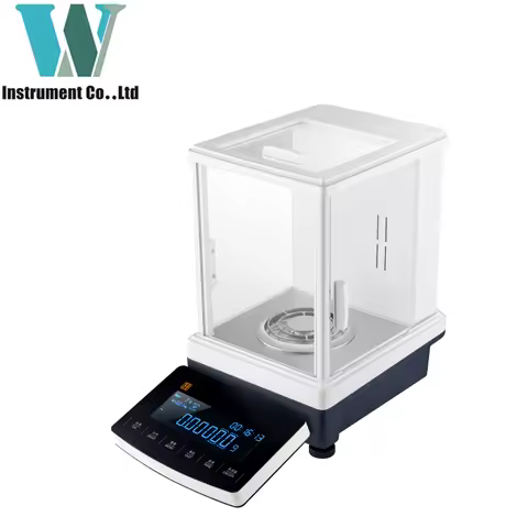 Split Modular Glass Display 0.01mg Precision Micro Analytical Balance Laboratory Scale 0.00001g 100g