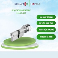 Hafele toilet door lock 916.96.456 is easy to install, durable, ensuring safety when used.