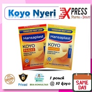 ⚡XPRESS⚡ Amplop isi 10 lembar Koyo Hangat / Panas Hansaplast koyok Linu Cabe Pegal