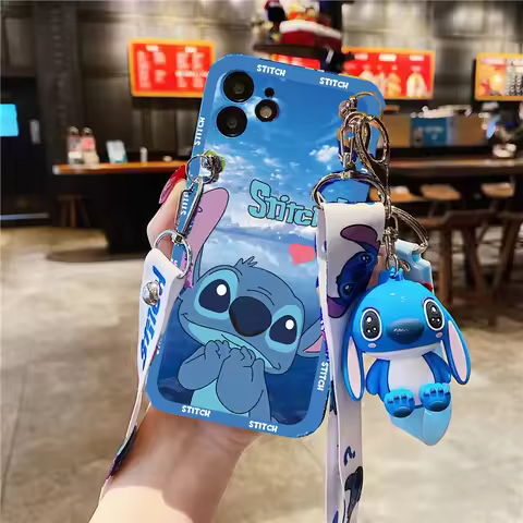 Cartoon Cute 3D Stitch Angel Tpu Case For Huawei Nova 5T Y9S Y6P Y70 Y9A Y7A Y9 P30 Lite Pro Prime P