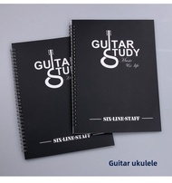 A4 Six-Line Music Book Guitar Music Book Ukulele Bass Music Book Music Music Book Four-Line Music Bo