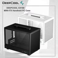 CASE (CASE) DEEPCOOL CH160 (BLACK/WHITE) (MINI-ITX)