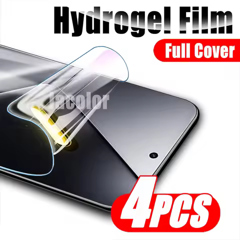 4PCS Hydrogel Protection Film For Xiaomi Poco X8 Pro Max 5G Water Gel Screen Protector Xiami For Poc