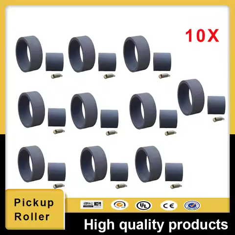 10X Feed Separation Pickup Roller Rubber Tire for EPSON L3110 L3150 L4150 L4160 L3156 L3151 L1110 L3