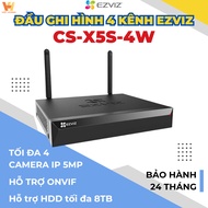 EZVIZ CS-X5S-4W / CS-X5S-8W Wireless Wifi 4-8 Channel Video Recorder Genuine