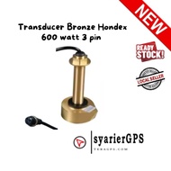Transducer Hondex bronze TD-26 600 watt 3 pin