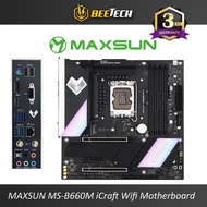 Maxsun MS B660M ICraft wifi DDR4 RGB Motherboard