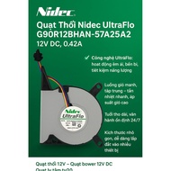 ️ Nidec UltraFlo G90R12BHAN-57A25A2 Blower – 12V DC, 0.42A, Genuine