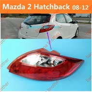Mazda 2 Mazda2 tail lamp 2008-2012 Hatchback Tail Lamp Tail light Tail lamp Taillight Taillamp