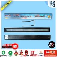 LAMPU AQUARIUM AQUASCAPE LED 60 CM MURAH TAHAN AIR 2 WARNA 15 WATT NIKITA STAR COD