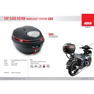Givi  Box B27N  2019 new model, sesuai pasang kat YAMAHA Y15  LC135 NMAX NVX , HONDA RS150 BENELLI R
