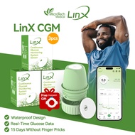 3PCS LinX CGM Continuous Glucose Monitoring Kit 24Hx45Days Real Time Blood Glucose Monitor No Finger