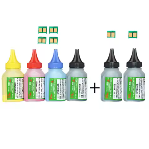 6 Color toner Powder + 6chip CE310A -313A 126A toner cartridge for For HP LaserJet Pro CP1025 M275 1