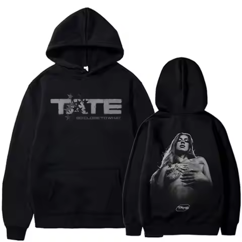 Tate McRae So Close To What 2025 Album Merch Hoodies Men Women Clothing Aesthetic Long Sleeve Sweats