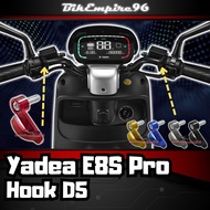 Yadea E8S Pro Hook D5 Heavy Duty Premium Durable Hanger for Helmet Handle Bar Mount Holder Eagle Cla