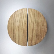 #2_衣櫃門櫃把手。木抽屜拉動把手。請參閱#1 較小的 Ø