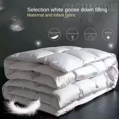 Down duvet 95 white goose down quilt five-star hotel warm double single duvet core blanket goose dow